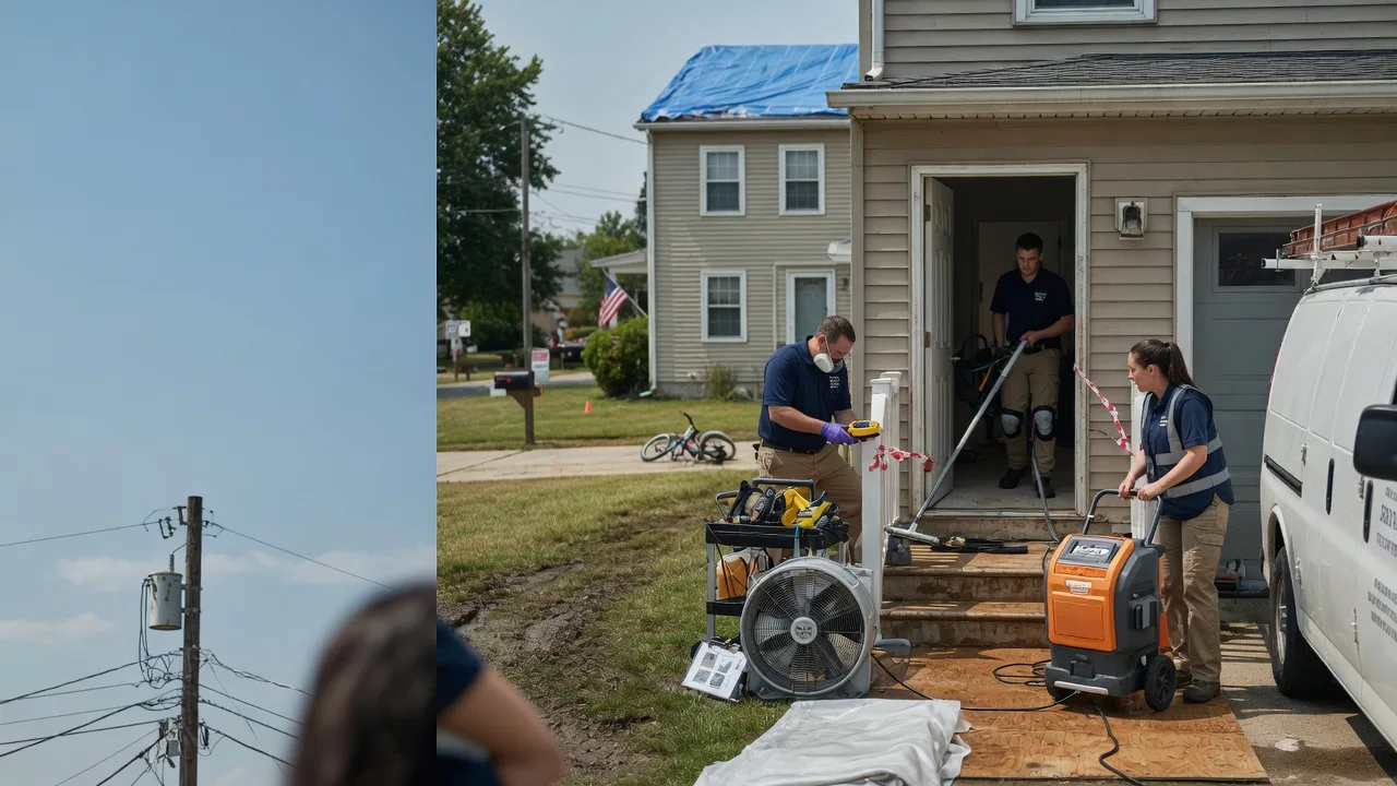 Water Damage Repair in Osgood, OH near me